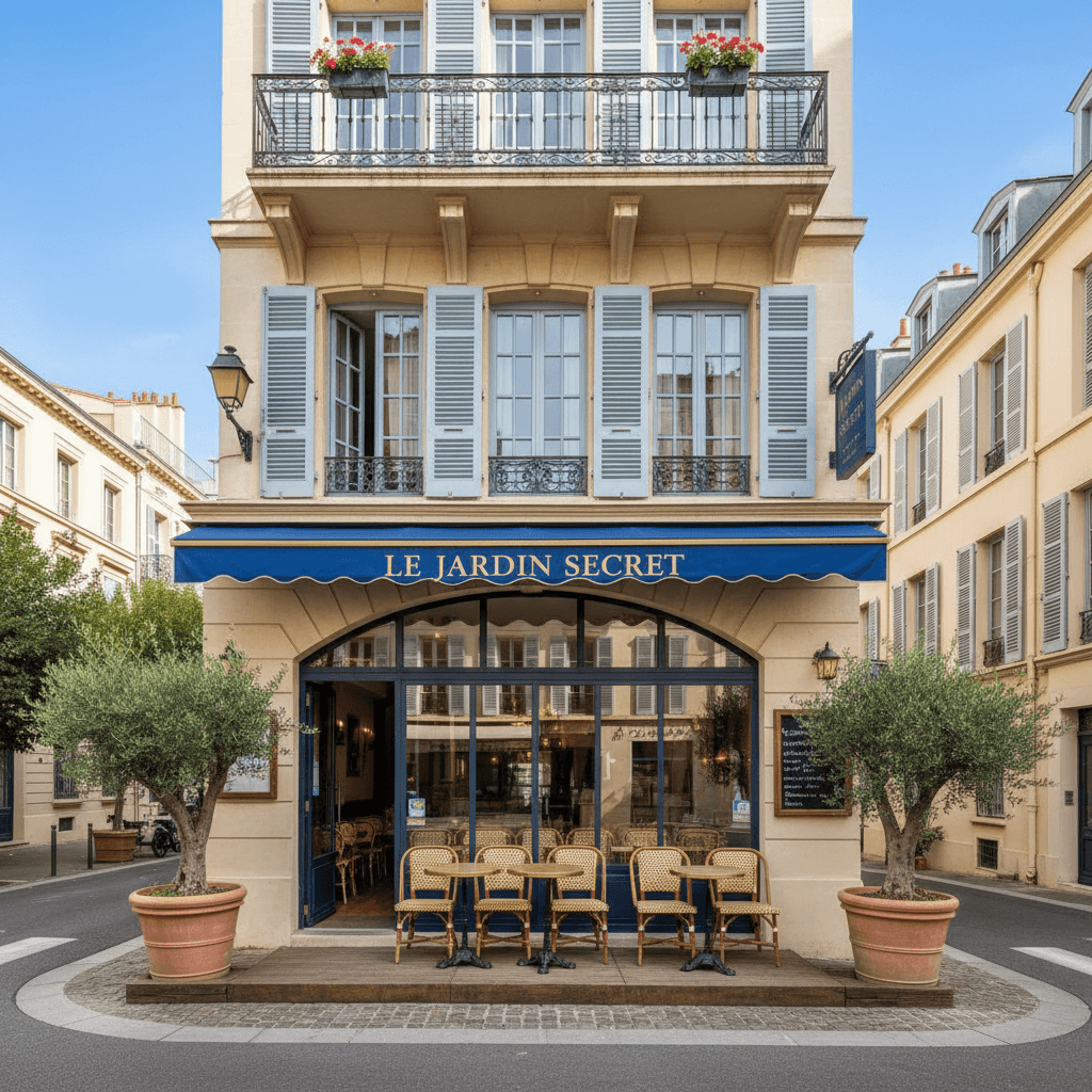 Restaurant 55m² à Cannes : terrasse - licence IV - Image 1