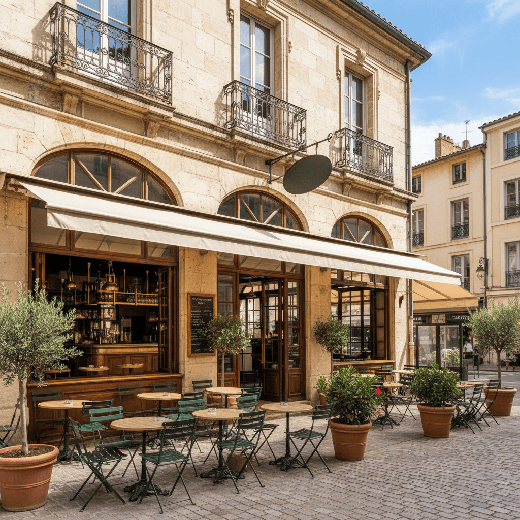 Bar-brasserie à Montpellier : terrasse - licence IV