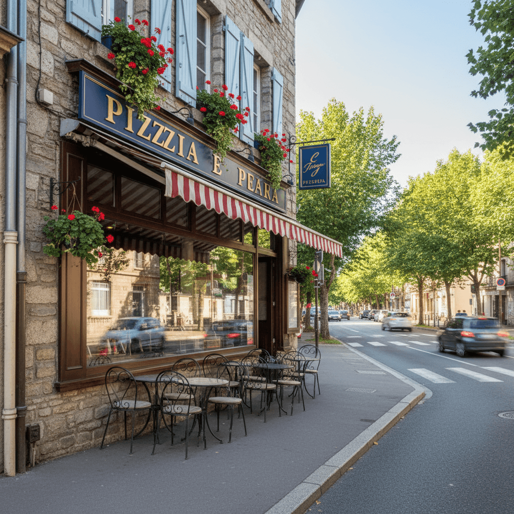 Restaurant à Grenoble : terrasse - licence IV