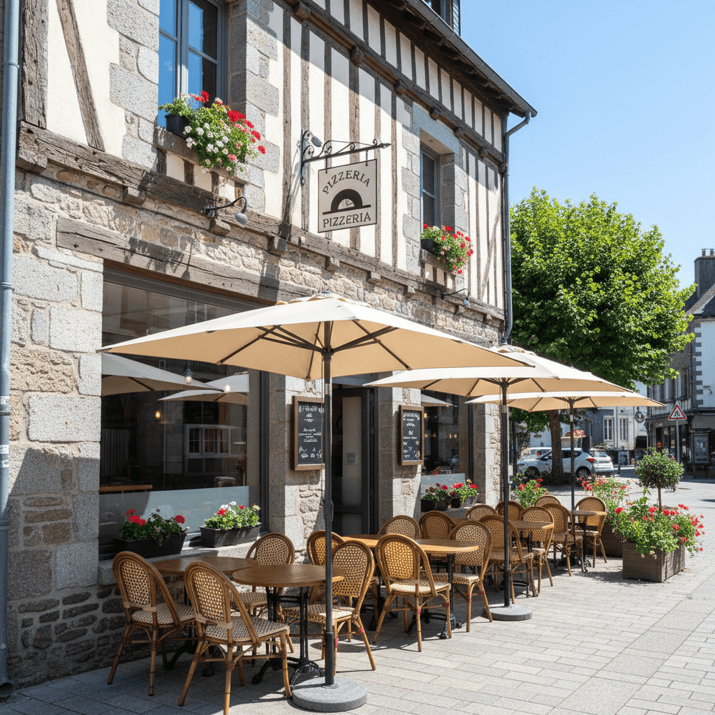 Restaurant 90m² à Vannes : terrasse - licence IV - Image 1