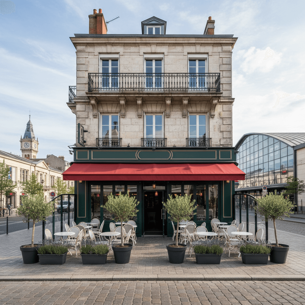 Restaurant à Orléans : terrasse - licence IV - Image 1