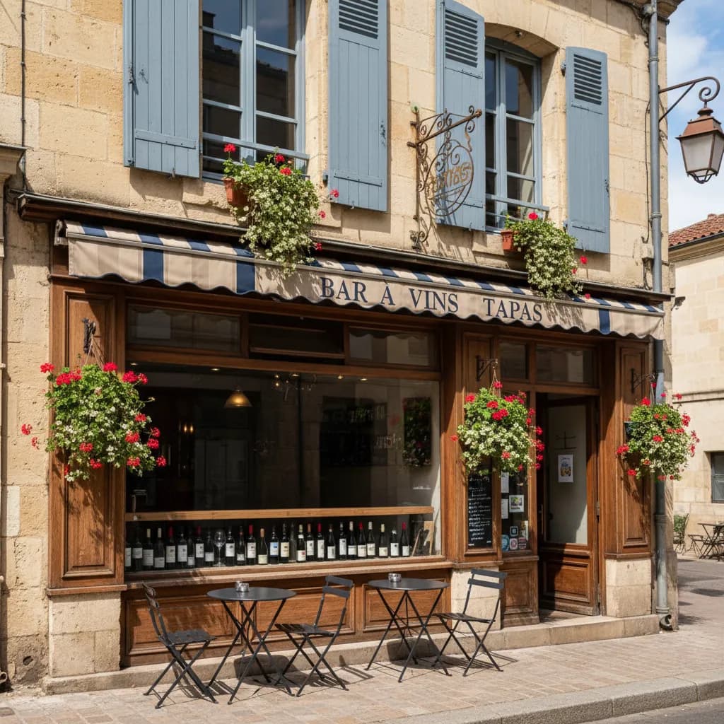 Snack 40m² à Bordeaux : terrasse - licence IV - Image 1