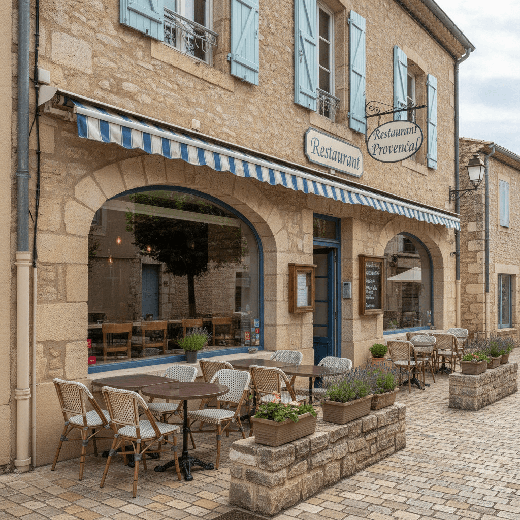 Restaurant 150m² à Méjannes-Le-Clap : terrasse - licence IV