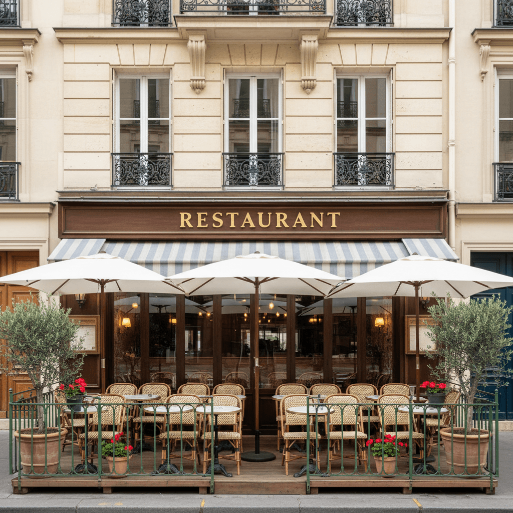 Restaurant à Paris 9ᵉ avec terrasse et équipements complets en liquidation judiciaire - Image 1