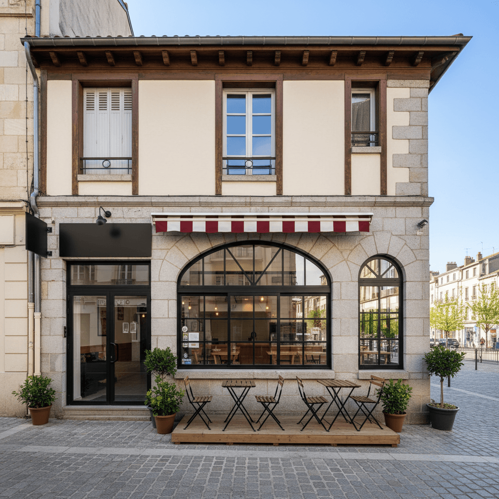 Fast-food 120m² à Bayonne : terrasse - licence IV - Image 1
