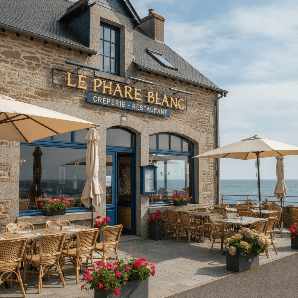 Restaurant 165m² à Ploemeur : terrasse - licence IV - Image 1