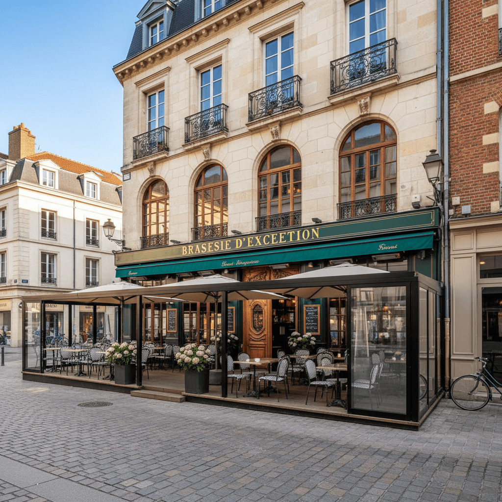 Bar-brasserie à Nantes : terrasse - licence IV - Image 1