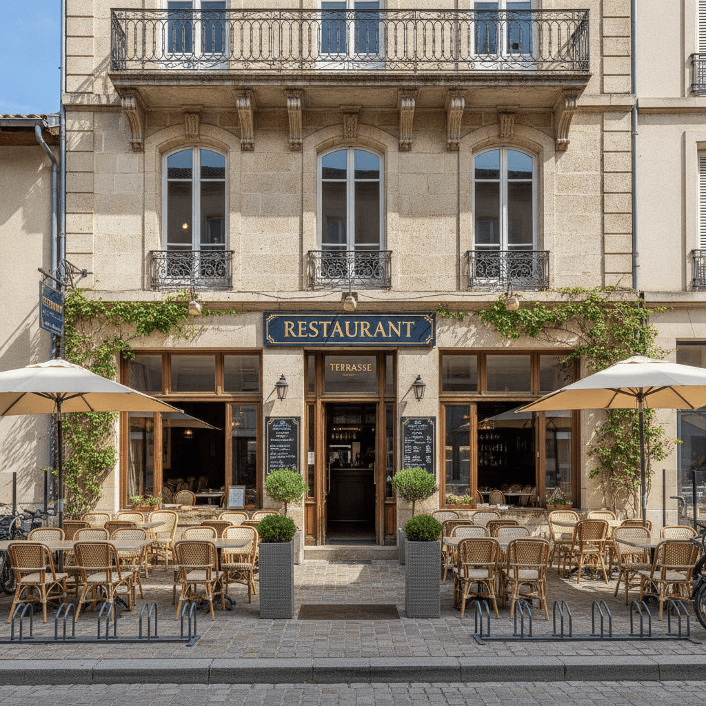 Restaurant à Clarafond-Arcine : terrasse - licence IV