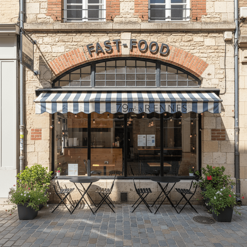 Fast-food 79m² à Rennes