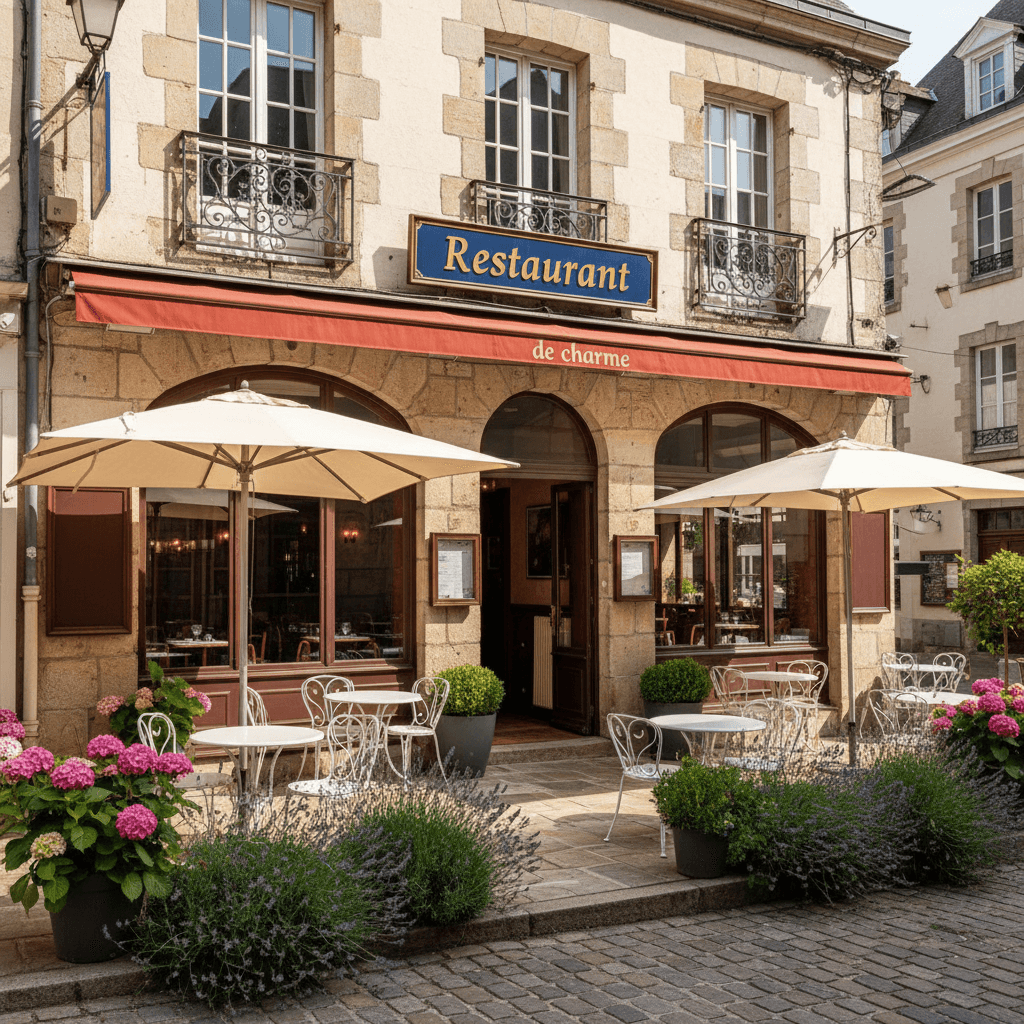 Restaurant 170m² à Vannes : terrasse - extraction - Image 1