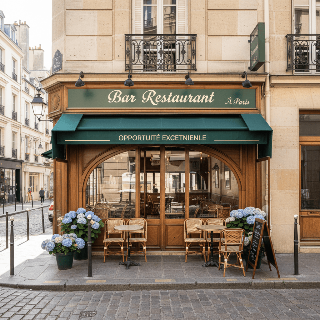 Bar Restaurant à Paris - Opportunité Exceptionnelle