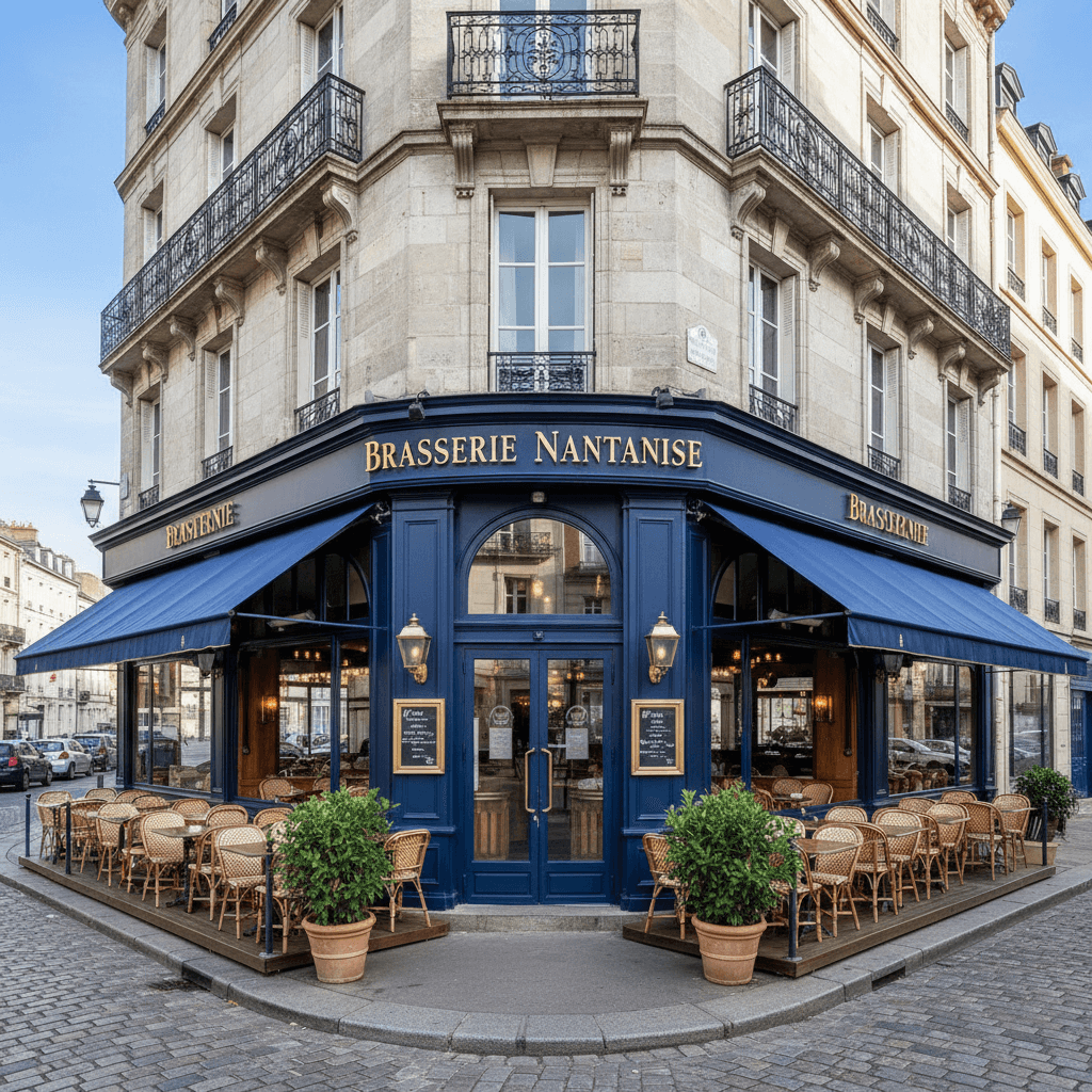 Bar-brasserie 400m² à Nantes : terrasse - licence IV - Image 1