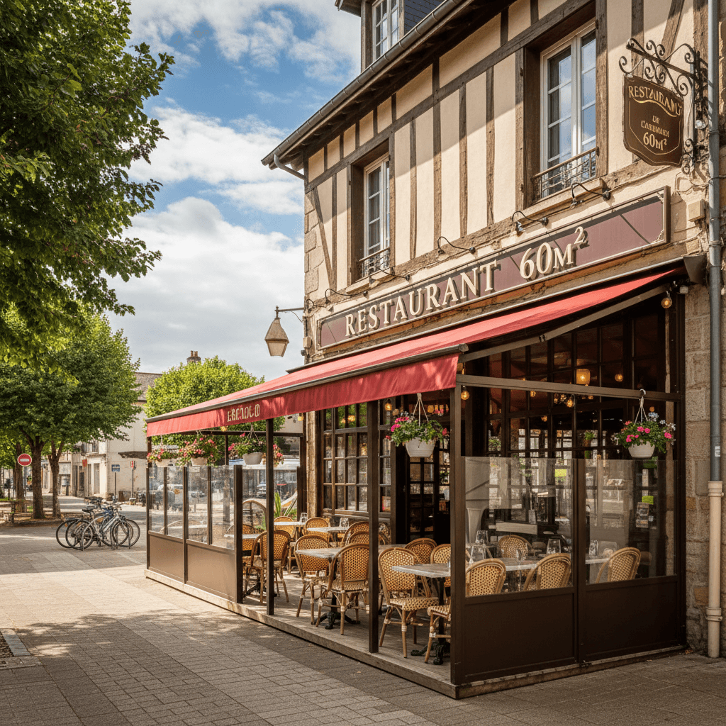 Restaurant 60m² à Bidart : terrasse - licence IV - Image 1