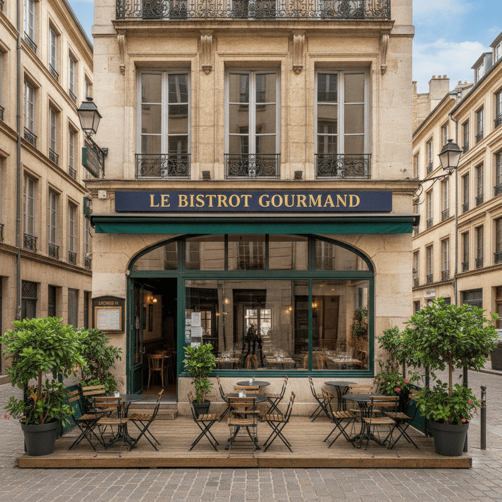 Restaurant 50m² à Lyon : terrasse - licence IV