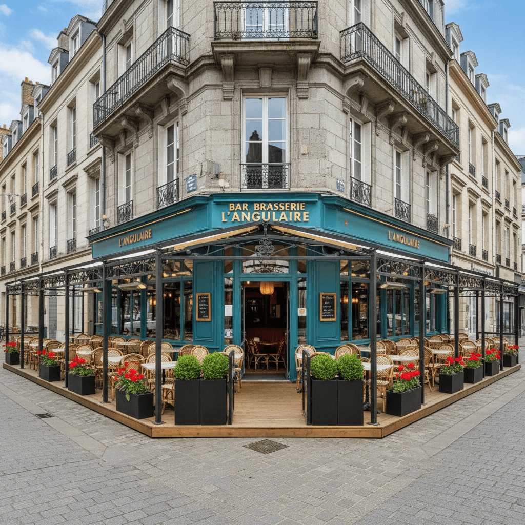 Bar-brasserie à Nantes : terrasse - licence IV - Image 1