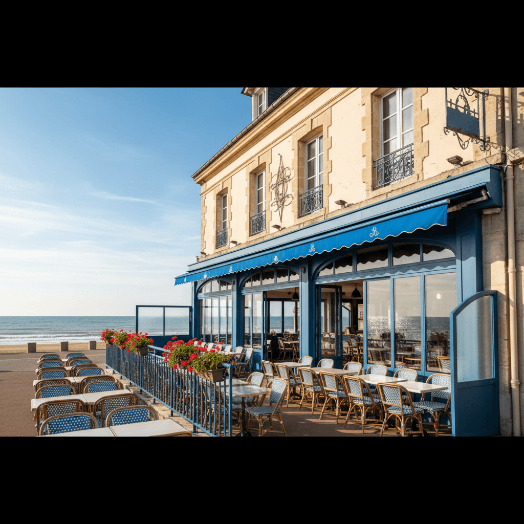 Bar-brasserie à Les Sables-D'Olonne : terrasse - licence IV - Image 1