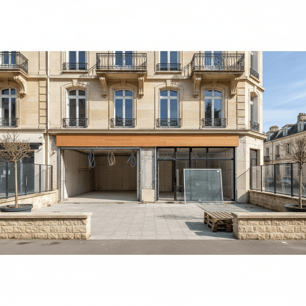 Murs et fonds 280m² à Le Perreux-sur-Marne : extraction - Image 1