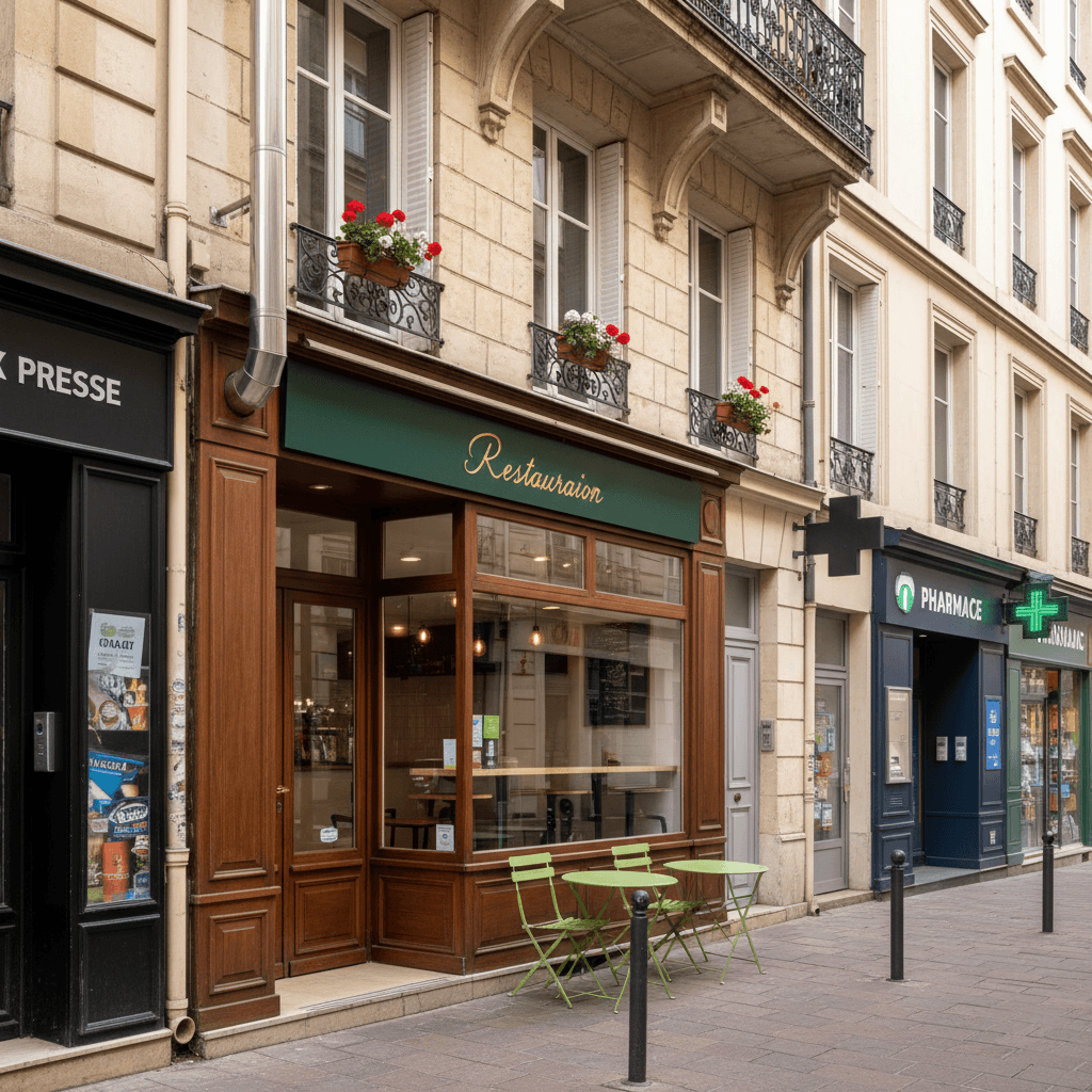 Restaurant clé en main à Lyon - 133 m²