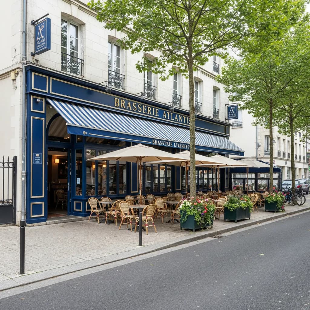 Bar-brasserie à Nantes : terrasse - licence IV - Image 1