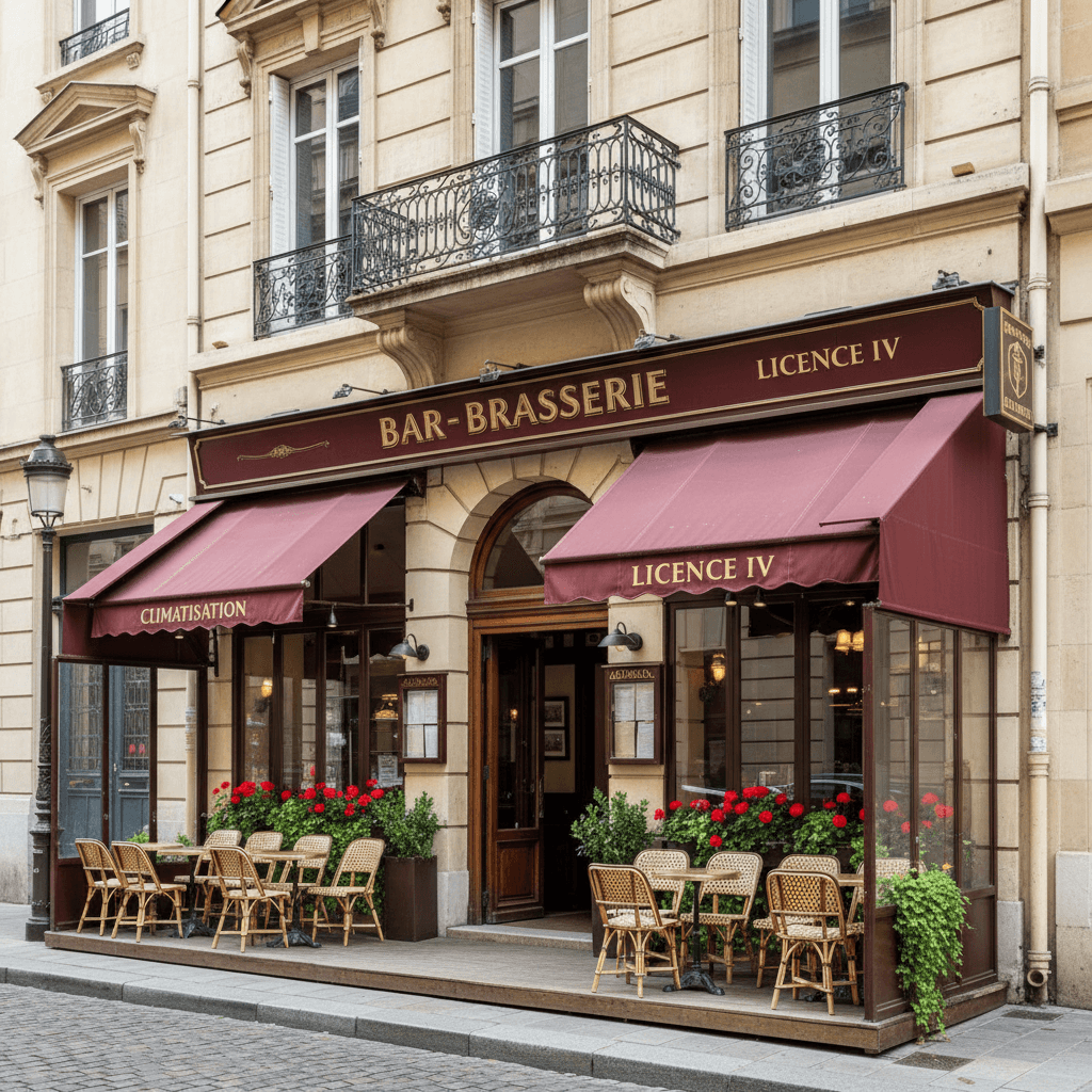 Bar-brasserie 196m² à Lyon : licence IV - climatisation