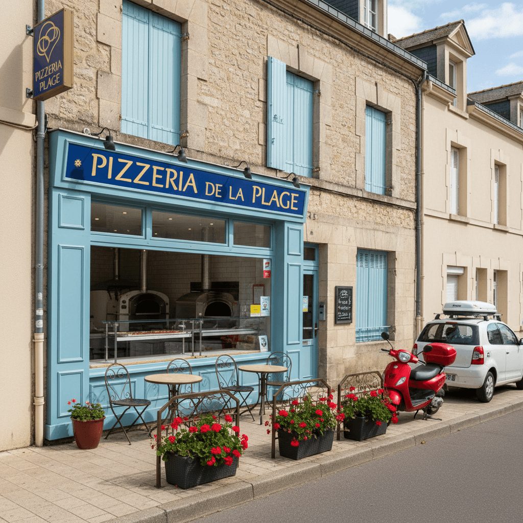 Fast-food à Les Sables-D'Olonne : terrasse - licence IV - Image 1