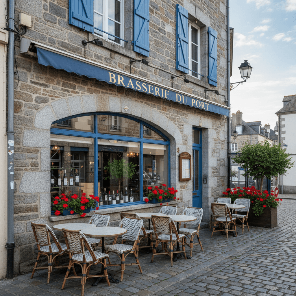 Restaurant à Vannes : terrasse - licence IV - Image 1