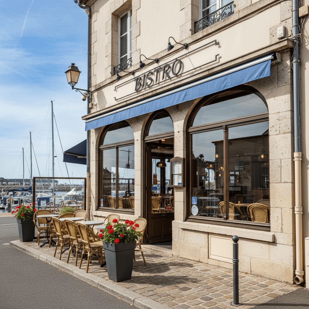Restaurant à La Roche-Sur-Yon : terrasse - licence IV - Image 1