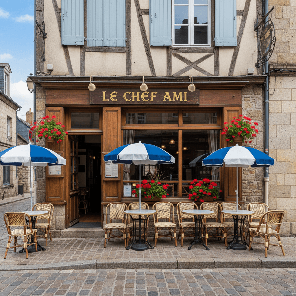 Restaurant 34m² à DINAN : terrasse - licence IV - Image 1