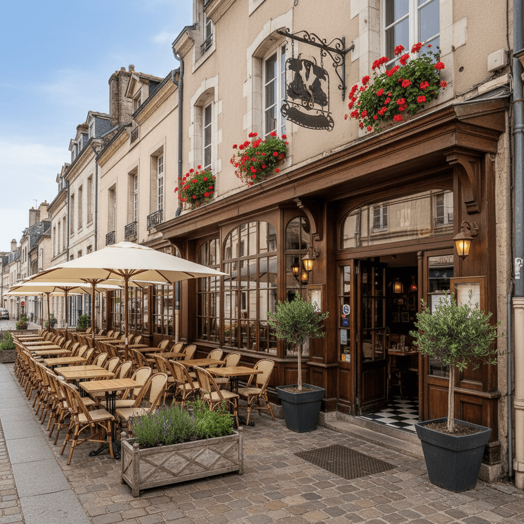 Restaurant 200m² à Niort : terrasse - licence IV - Image 1