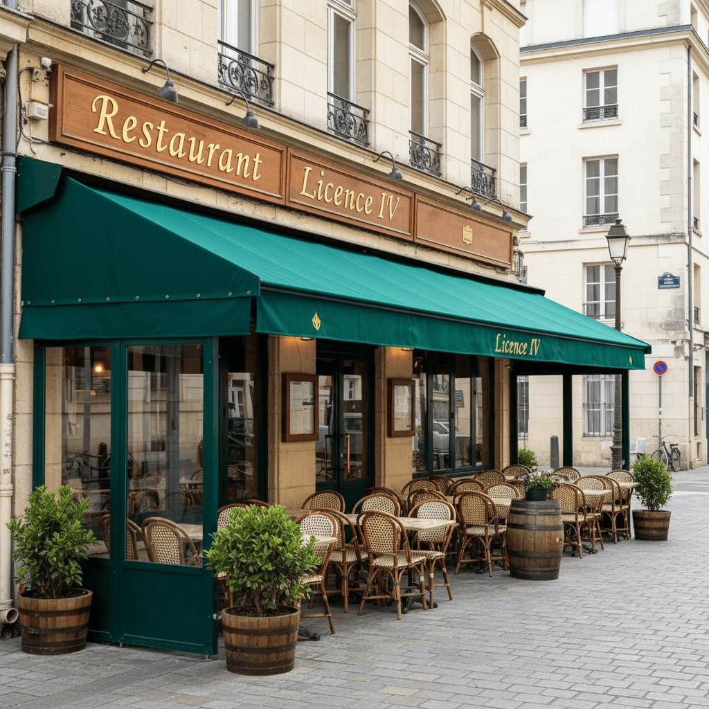 Restaurant 40m² à Nantes : terrasse - licence IV - Image 1