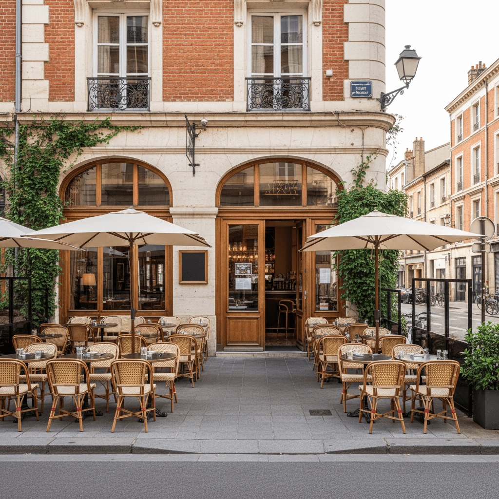 Restaurant 276m² à Toulouse : terrasse - licence IV - Image 1