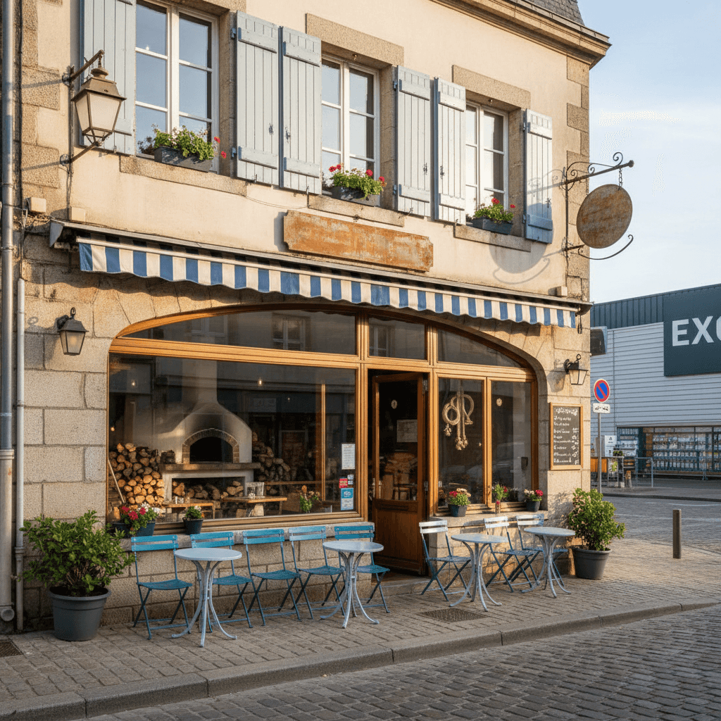 Restaurant à Vannes : terrasse - licence IV - Image 1