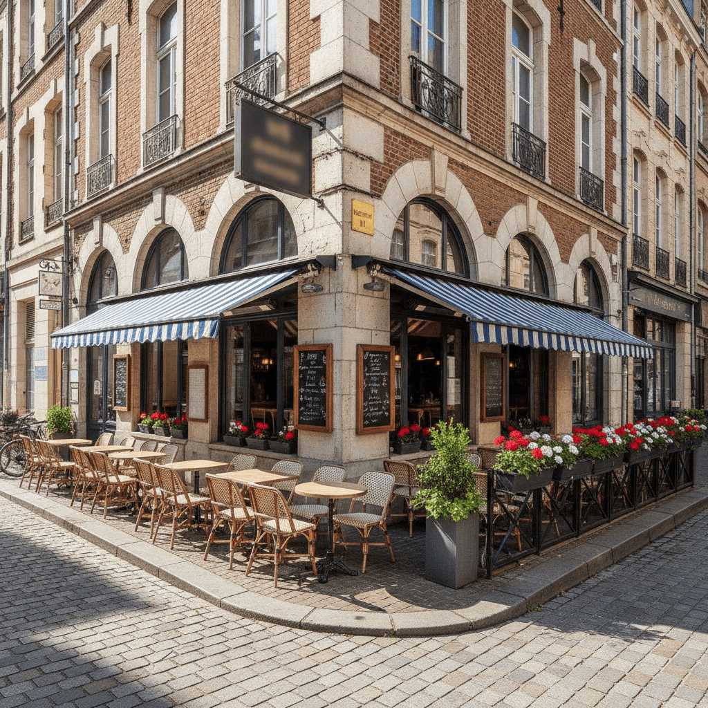 Restaurant à Lille : terrasse - licence IV