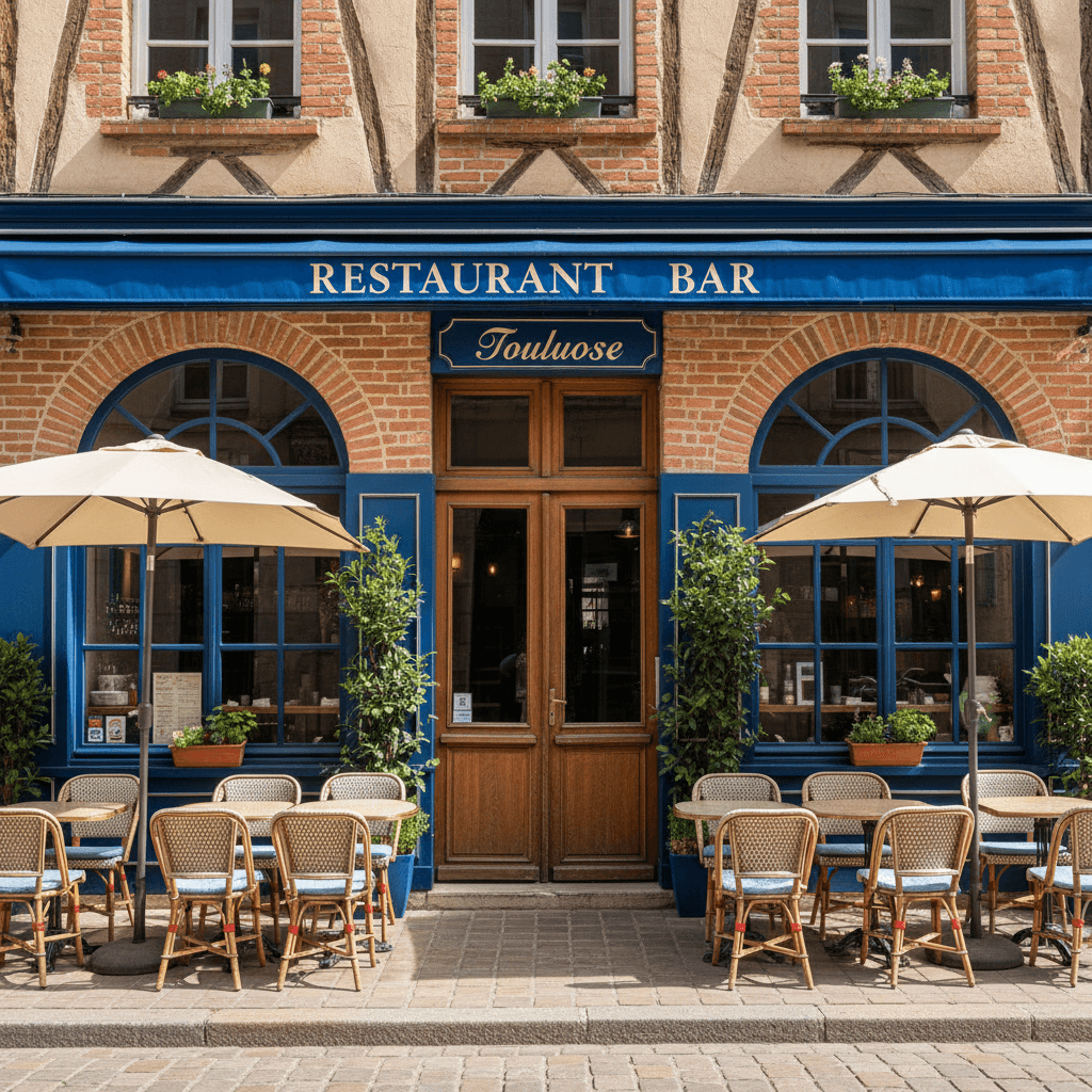 Restaurant 147m² à Toulouse : terrasse - licence IV - Image 1