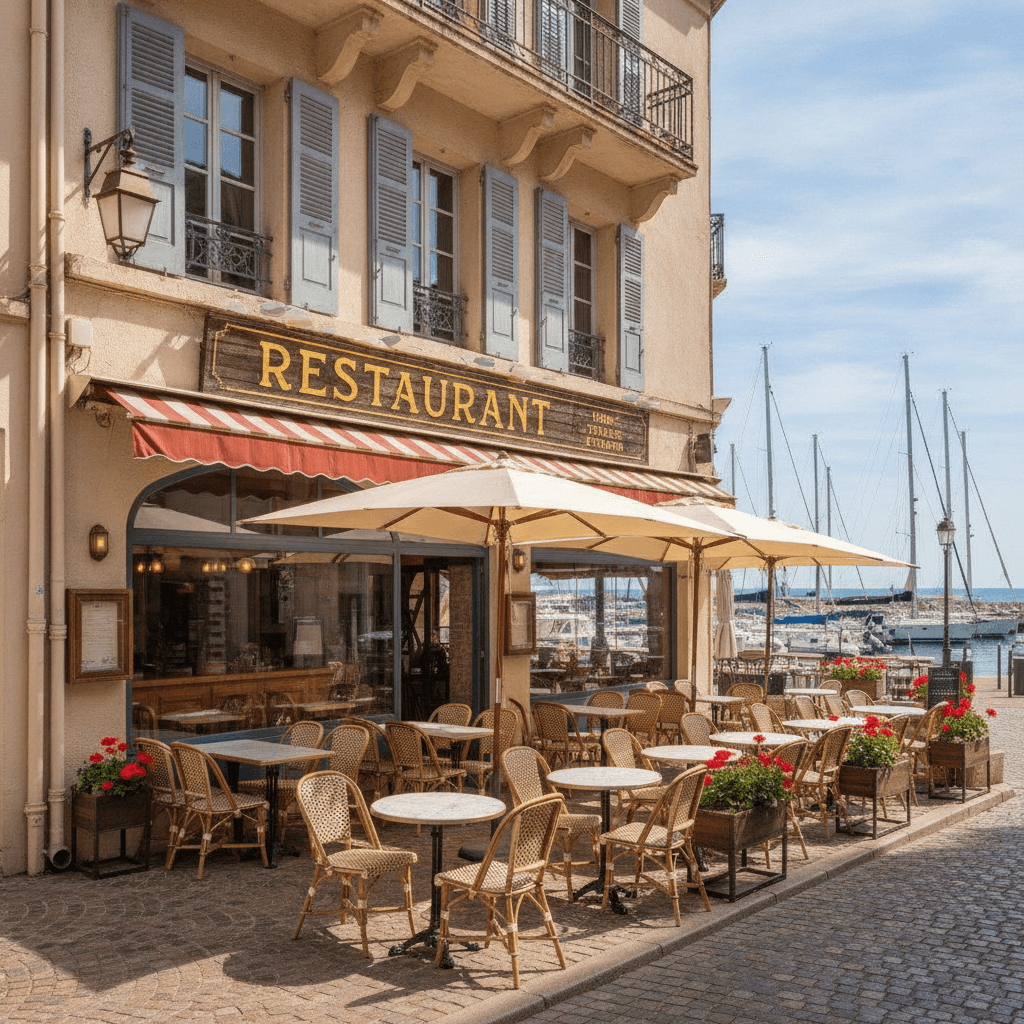 Restaurant 100m² à Saint-Laurent-Du-Var : terrasse - extraction - Image 1