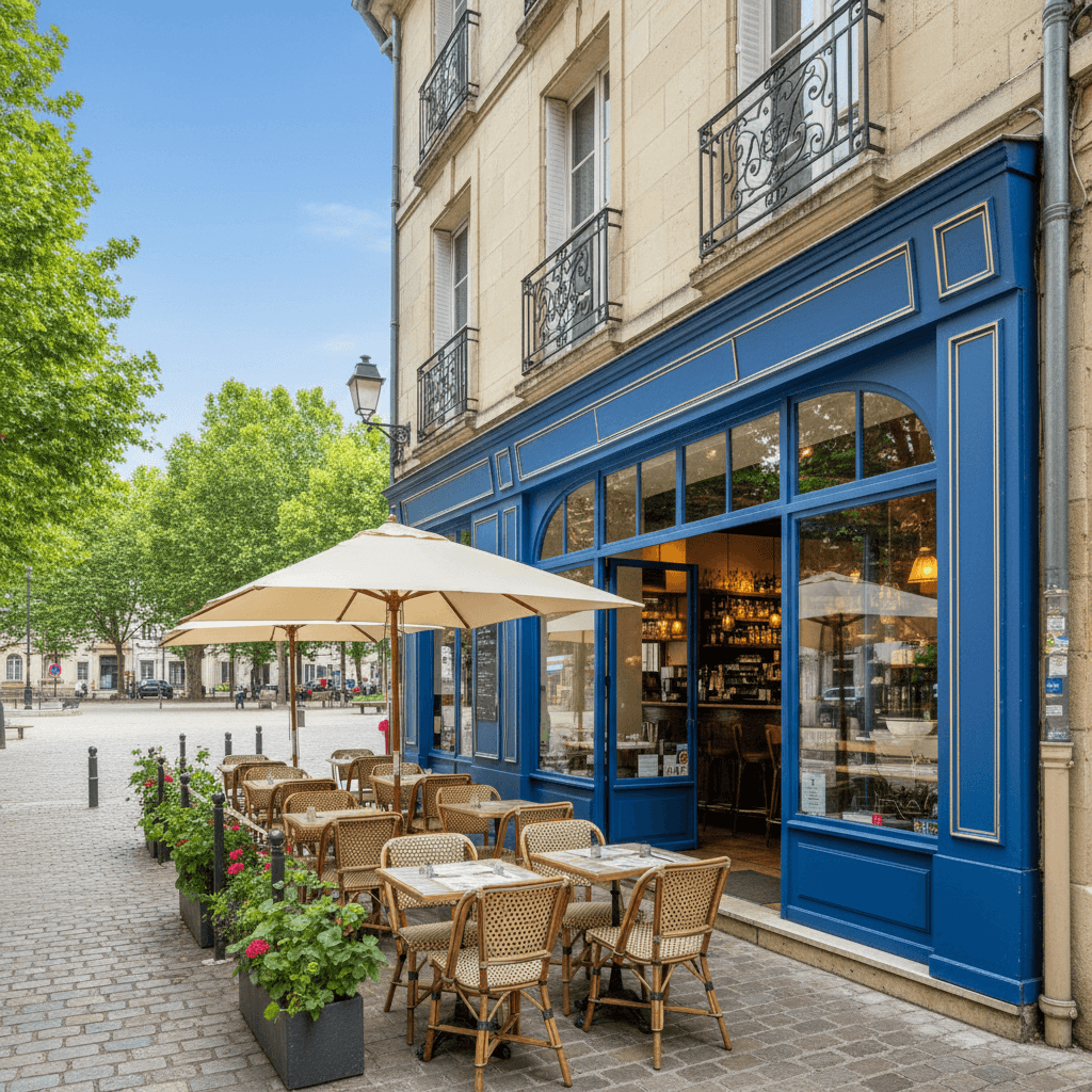 Restaurant 300m² à Brive-La-Gaillarde : terrasse - licence IV - Image 1