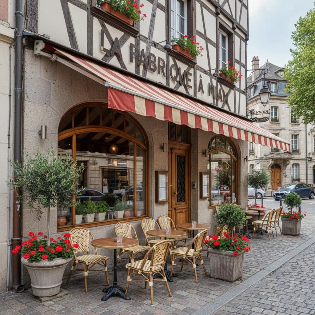 Restaurant à Strasbourg : terrasse - licence IV - Image 1