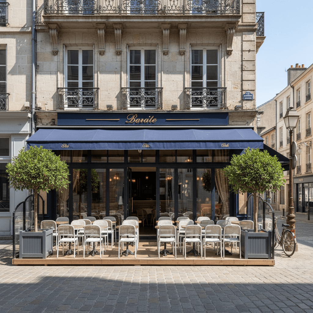 Restaurant 120m² à Nantes : terrasse - licence IV - Image 1