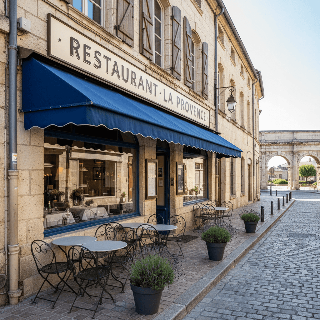 Restaurant 150m² à Orange : terrasse - licence IV - Image 1