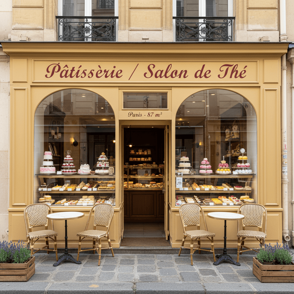 Pâtisserie/Salon de thé à Paris - 87 m² - Image 1