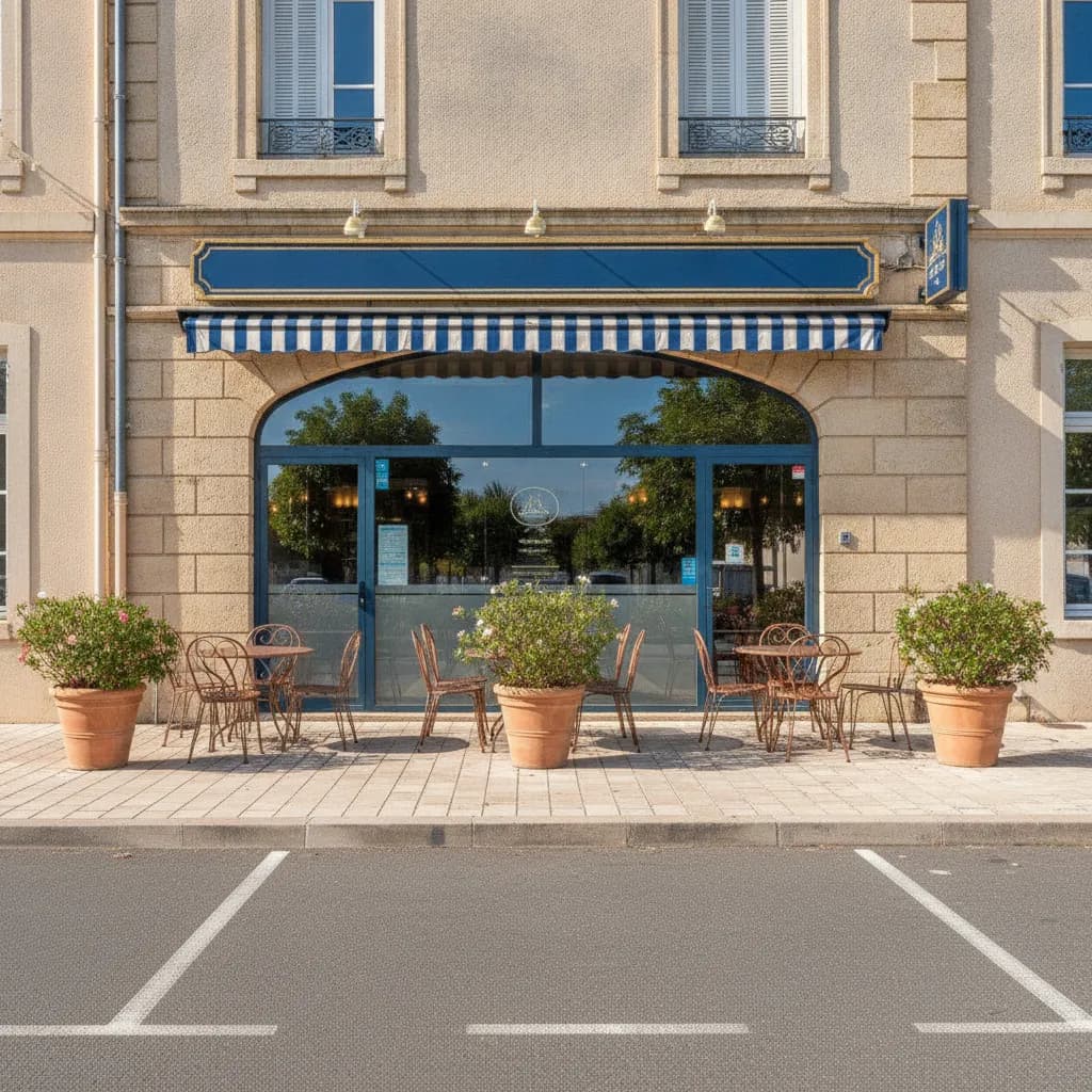 Fast-food 146m² à Port-Saint-Louis-Du-Rhône : terrasse - cuisine équipée - Image 1
