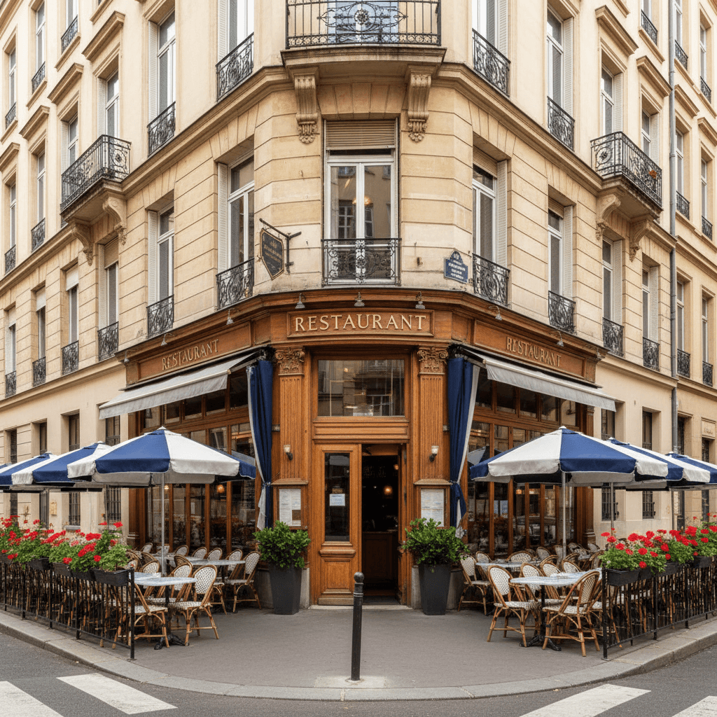 Restaurant 75m² à Lyon : terrasse - extraction - Image 1