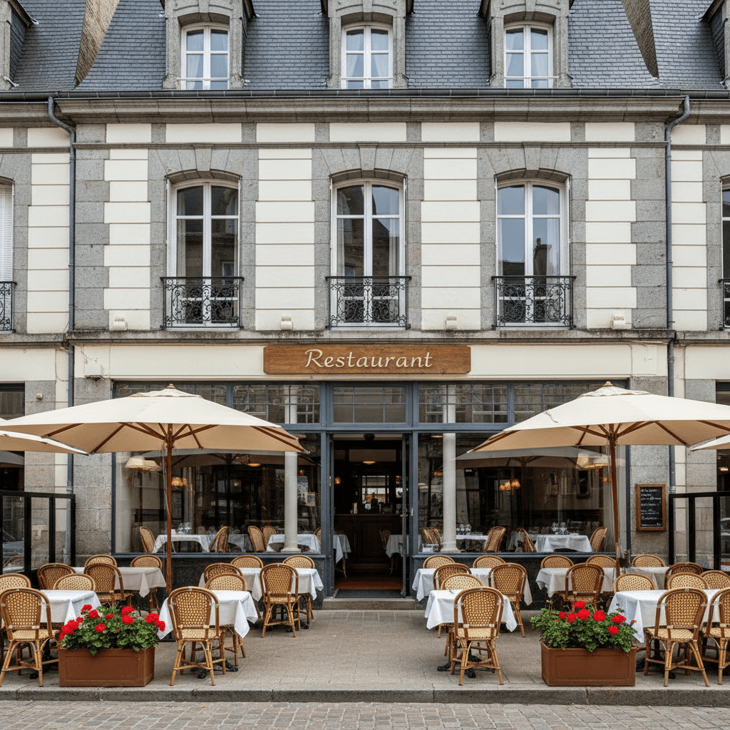 Restaurant à Chartres : terrasse - licence IV - Image 1