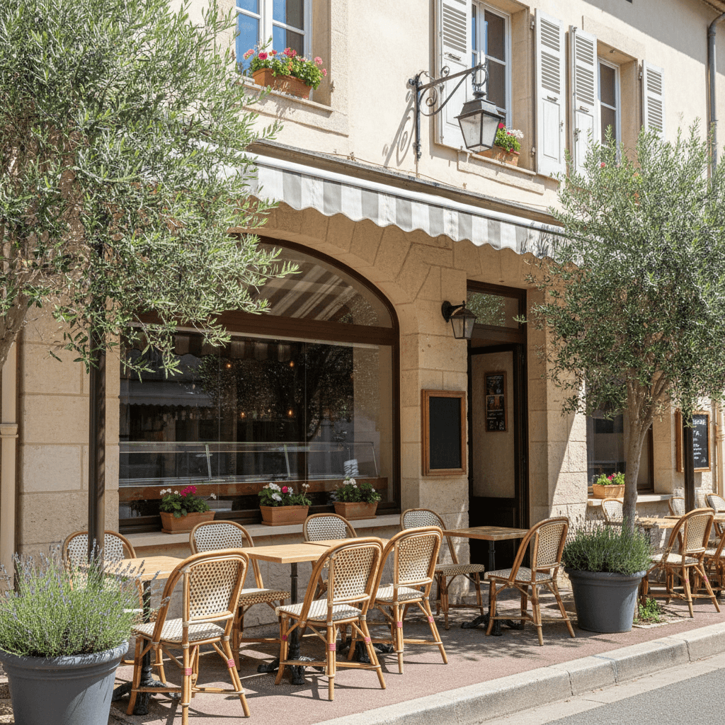 Restaurant 170m² à Colomars : terrasse - licence IV - Image 1