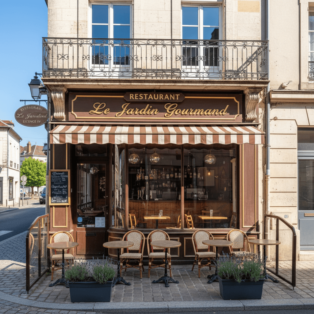 Restaurant à Dole : terrasse - licence IV - Image 1
