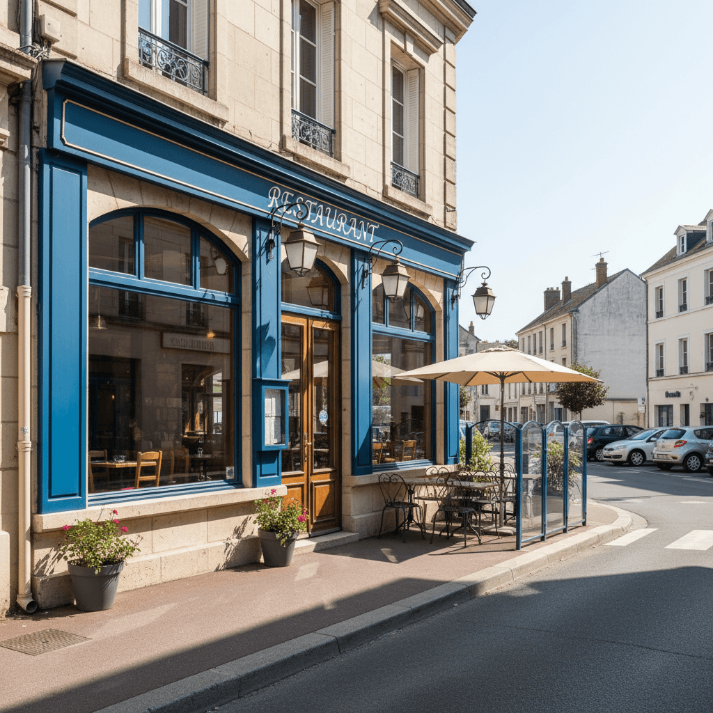 Restaurant 160m² à La Roche-Sur-Yon : terrasse - licence IV - Image 1