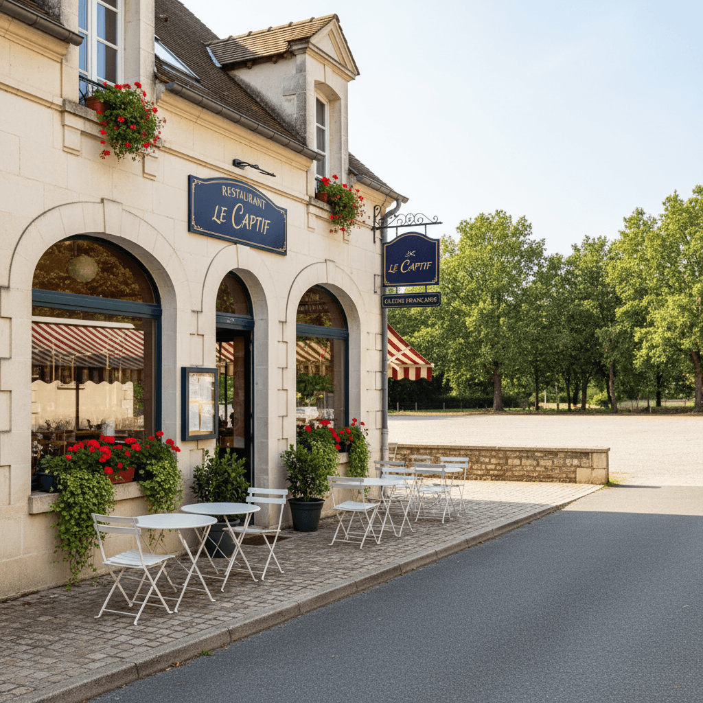 Restaurant à Mouilleron-Le-Captif : terrasse - licence IV - Image 1