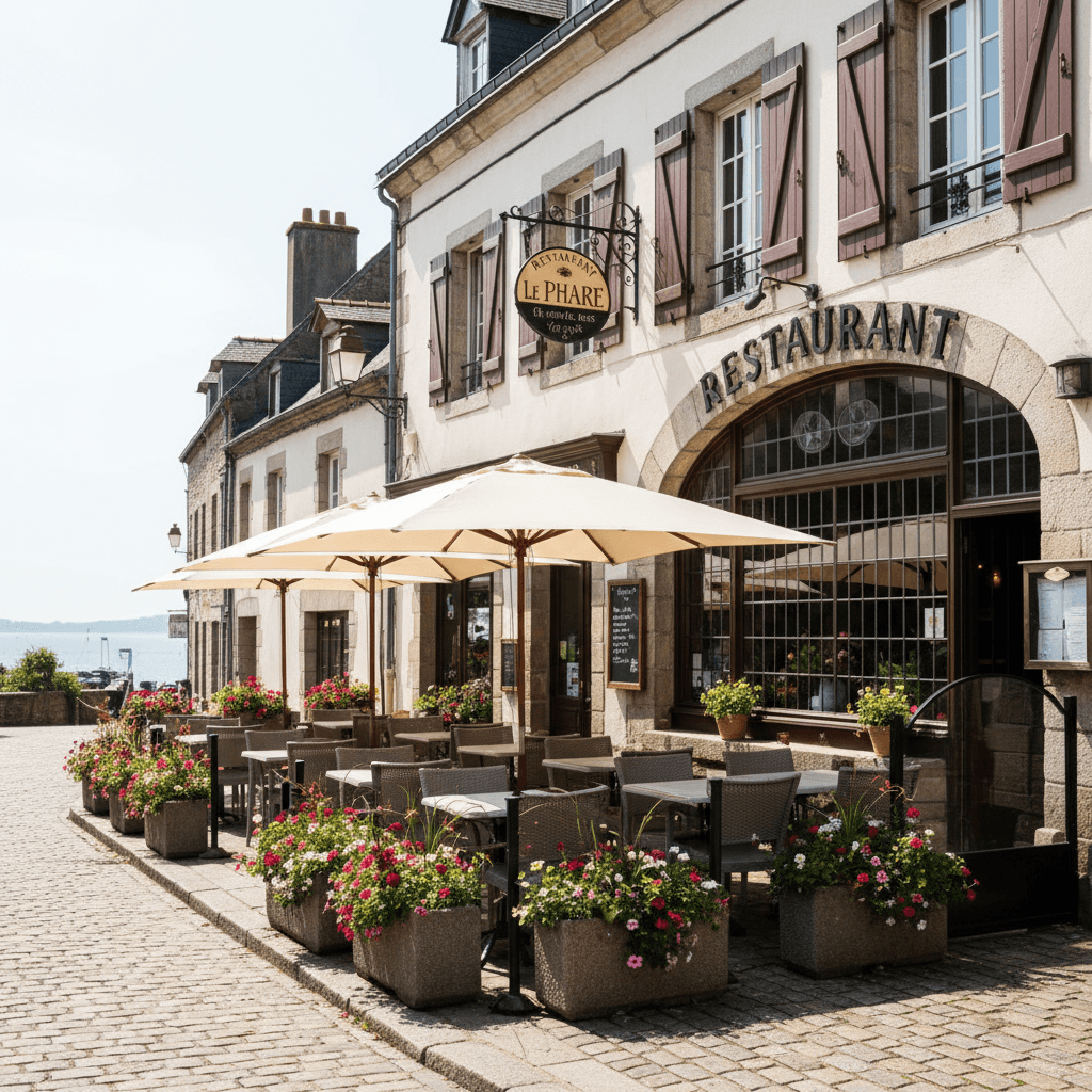 Restaurant à Vannes : terrasse - licence IV - Image 1