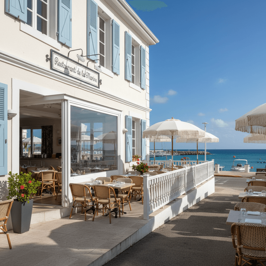 Restaurant 29m² à Saint-François : terrasse - licence IV - Image 1