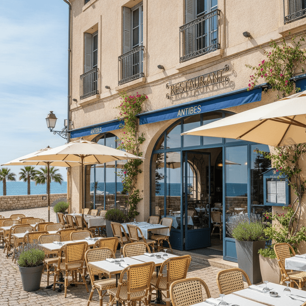 Restaurant 55m² à Antibes : extraction - Image 1